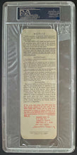 Load image into Gallery viewer, 1964 World Series Game 5 Full Proof Ticket MLB Cardinals vs NY Yankees PSA 7