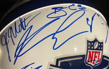 Load image into Gallery viewer, 2014 NFL Draft Multi Autographed Signed Helmet Evans Mack Manziel PSA Football