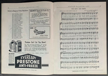 Load image into Gallery viewer, 1935 University Of Toronto vs University Of Western Ontario Football Program