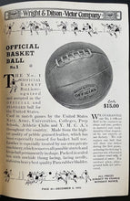 Load image into Gallery viewer, 1924 Wright & Ditson Victor Co. Sporting Goods Catalog Spring + Summer Baseball