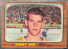 Load image into Gallery viewer, 1966-67 Topps Hockey #35 Bobby Orr Rookie Card Bruins RC PSA Graded 2 Good