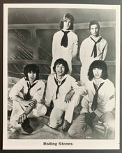 Load image into Gallery viewer, 1974 The Rolling Stones Rock Band Photo For It's Only Rock N Roll Video Rare