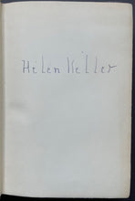 Load image into Gallery viewer, Helen Keller Signed The Story of My Life HC Book Autobiography Autographed JSA