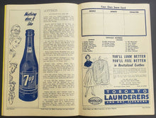 Load image into Gallery viewer, 1960 Maple Leaf Gardens Program Montreal Canadiens vs Toronto Maple Leafs NHL
