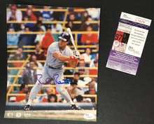 Load image into Gallery viewer, Phil Plantier Signed Boston Red Sox Team Issued Baseball Photo Authentic JSA COA
