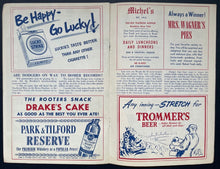 Load image into Gallery viewer, 1951 Brooklyn Dodgers New York Yankees MLB Baseball Program Signed Dick Williams