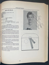 Load image into Gallery viewer, 1987/88 Autographed Signed Hockey Scouting Report Lemieux Coffey NHL JSA COA