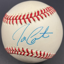Load image into Gallery viewer, Joe Carter Autographed 1993 World Series Rawlings Baseball Signed Blue Jays JSA