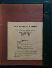 Load image into Gallery viewer, 1940 Shell Canada Salesman Sample Calendar + Original Portfolio Old Oil Gas VTG