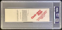 Load image into Gallery viewer, 1977 MLB Baseball Toronto Blue Jays 1st Game Dark Blue Ticket PSA 8 Opening Day