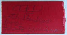 Load image into Gallery viewer, Circa 1960s Garden City Arena NHL Preseason Ticket Toronto vs Chicago Blackhawks