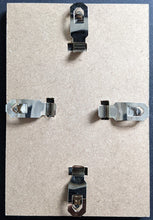 Load image into Gallery viewer, Set of 3 c1950 Original Arcade Exhibit Cards Famous Female Stars in Mini Frames