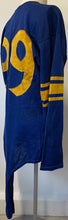 Load image into Gallery viewer, 1958 Leo Lewis Grey Cup Championship Game Worn Winnipeg Blue Bombers Jersey LOA