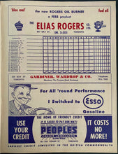 Load image into Gallery viewer, 1951 Toronto Maple Leafs Baseball International League Program vs Springfield