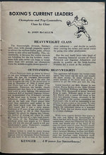 Load image into Gallery viewer, 1960 Smooth As Silk Kessler Boxing Fan's Guide Book Complete Kessler
