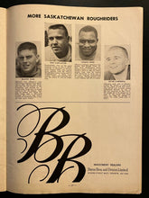 Load image into Gallery viewer, 1965 CFL Football Vtg Program Saskatchewan Roughriders v Toronto Argonauts CNE