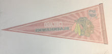 Load image into Gallery viewer, Chicago Blackhawks Hockey Pennant NHL 2008 Hockeyville Kraft CBC Full Size