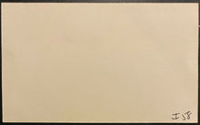 Load image into Gallery viewer, Bill Mosienko Signed Index Card Autographed Chicago Blackhawks Hall of Famer Vtg