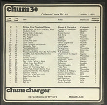 Load image into Gallery viewer, 1970 CHUM Radio Survey Music Chart Toronto Simon & Garfunkel Creedence BB King