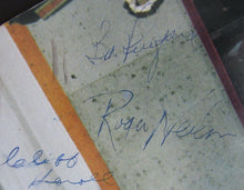 Load image into Gallery viewer, 1985/1986 Chicago Blackhawks Calendar 9 Autographs Pulford Savard Murray Olczyk