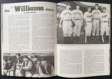 Load image into Gallery viewer, 1964 Joe DiMaggio + Ted Williams Autographed Baseball Magazine Cover VSA COA