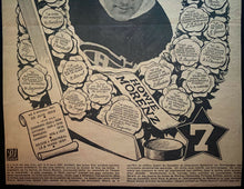 Load image into Gallery viewer, 1937 Howie Morenz Memorial Page Vintage NHL Hockey Newspaper Montreal Canadiens