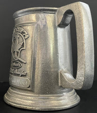 Load image into Gallery viewer, 1974 Grey Cup Jim Proudfoot Pewter Mug Canadian Sports Writer Hall Of Fame CFL