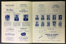 Load image into Gallery viewer, 1966 Junior Ontario Rugby Football Union Program Oakville Colts Brantford Bisons