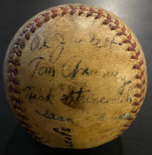 Load image into Gallery viewer, 1943 Toronto Maple Leafs Baseball Team Signed Ball Autographed Burleigh Grimes