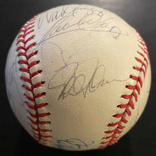 Load image into Gallery viewer, 1991 MLB AL All-Stars Signed x25 Baseball Autographed Puckett Clemens JSA LOA