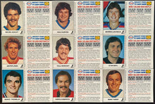 Load image into Gallery viewer, 1983-84 Esso Full Set Unscratched Coupons 21 NHL Hockey Player Cards Messier +
