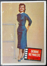 Load image into Gallery viewer, 1957 Topps Hit Stars Trading Card Debbie Reynolds #88 Non Sports Vintage