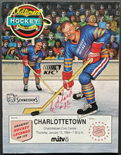 Load image into Gallery viewer, 1994 NHL Old Timers Program Signed x14 Shack Richard ++ Autographed Vtg Hockey