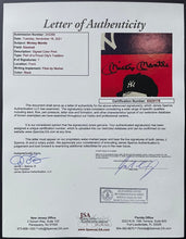 Load image into Gallery viewer, Mickey Mantle Autographed Signed Budweiser Promo Point Of Sale MLB Baseball JSA