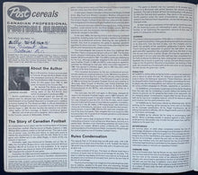 Load image into Gallery viewer, 1962 Post Cereal CFL Football Card Album Empty Blank No Cards/Decals Vintage