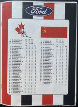 Load image into Gallery viewer, 1972 Summit Series Multi Signed Hockey Program x14 Autographed Tretiak JSA LOA