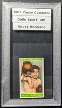 Load image into Gallery viewer, 1967/68 Rocky Marciano 481 Panini Champions Of Sport Trading Card Italian Boxing