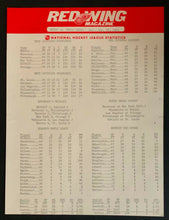 Load image into Gallery viewer, 1969 Detroit Olympia Hockey Program Toronto Maple Leafs vs Red Wings Gordie Howe