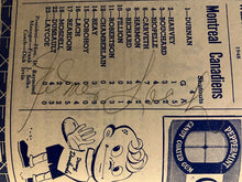 Load image into Gallery viewer, 1948 NHL Hockey Signed MLG Program Maurice Richard Lach Reay Autographed JSA LOA