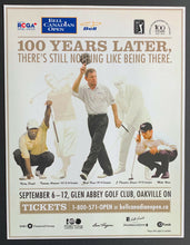 Load image into Gallery viewer, 2004 100 Years Later Bell Canadian Open Golf Championship Ticket + Folder + Map
