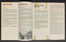 Load image into Gallery viewer, 1965 British Rock N'Roll Tour Brochure Mersey Side Ramble NSA Traveler Vintage