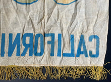 Load image into Gallery viewer, 1932 Xth Summer Olympics Los Angeles California Original Linen Banner VTG LOA