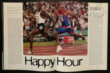 Load image into Gallery viewer, 1996 Summer Olympics Day Ten Program Atlanta Georgia Donovan Bailey World Record