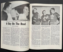 Load image into Gallery viewer, 1959 Butch Bouchard Autographed Hockey Magazine Signed Montreal Canadiens HOF