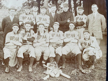 Load image into Gallery viewer, 1912 Rare Montreal Baseball Photo Brooklyn Park Athletic Association BPAA Vtg