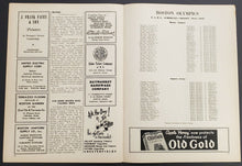 Load image into Gallery viewer, 1944 Boston Garden NHL Program Detroit Red Wings vs Boston Bruins Hockey