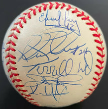 Load image into Gallery viewer, 1997 Atlanta Braves Team Signed Rawlings Baseball 23 Autos Maddux Smoltz JSA LOA