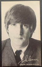 Load image into Gallery viewer, 1964 Beatles Exhibit Cards x4 Vintage Harrison McCartney Starr Lennon Rock&Roll