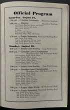 Load image into Gallery viewer, 1930 1st British Empire Games Program Commonwealth Hamilton Tigers Vintage