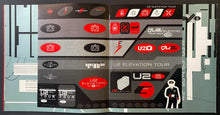 Load image into Gallery viewer, 2001 U2 Elevation Concert Tour Program With Insert Stickers Unused